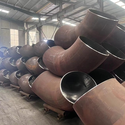 45 90 accessori per tubi inossidabili della saldatura testa a testa del acciaio al carbonio del gomito A234 da 180 gradi