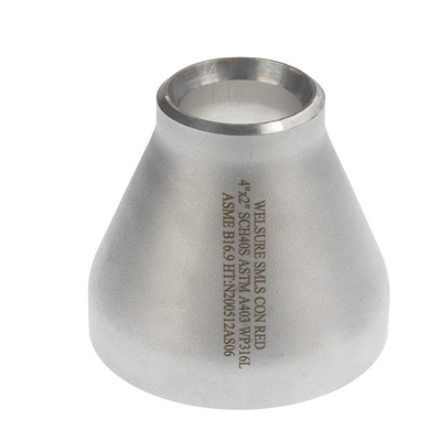 Accessori per tubi saldati 2-25mm del PED di iso 2&quot; X4» 304 riduttore concentrico di 316L ss