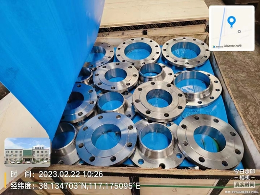 slittamento della costruzione della flangia del acciaio al carbonio 600lb sugli accessori per tubi