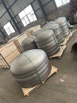 Testa piatta con tappo per tubo in acciaio al carbonio ad alta pressione ASTM A234 SCH10 da 12 pollici