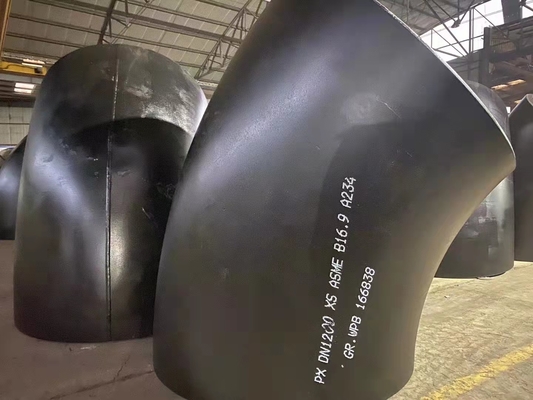 ANSI/dimensione A234 Wpb del gomito della saldatura di testa di Asme B16.9 Std grande