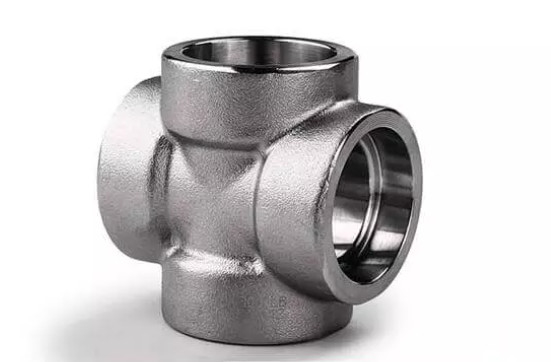 ASME B16.9 SS304 SS316 Raccordi per tubi trasversali Saldatura di testa Forgiatura incrociata