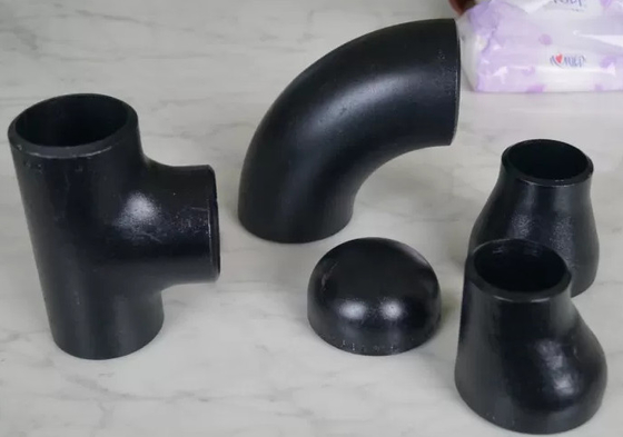 Il cappuccio senza cuciture del riduttore di CEE di raggiro del gomito dell'accessorio per tubi di A234WPB 304L 316L indossa la resistenza