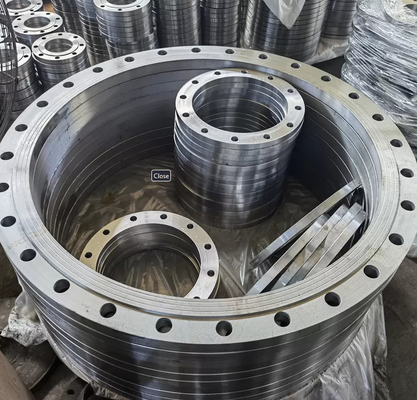 La flangia di verniciatura nera del collare del tubo Dn1000, LCB ha forgiato le flange d'acciaio