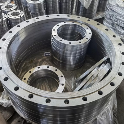 L'OEM ASTM A105 ha forgiato le flange che d'acciaio SCH80 arrugginiscono superficie dell'olio della prova