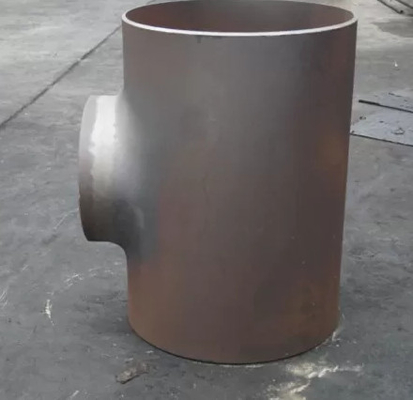 I T uguale 3&quot; 5&quot; 10&quot; del acciaio al carbonio dell'ANSI B16.9 ASTM A234WPB hanno galvanizzato la riduzione del T