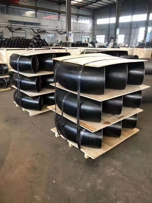 Curvatura di tubo del acciaio al carbonio degli accessori per tubi della saldatura testa a testa DN200-DN2000 3D 5D 8D SCH10