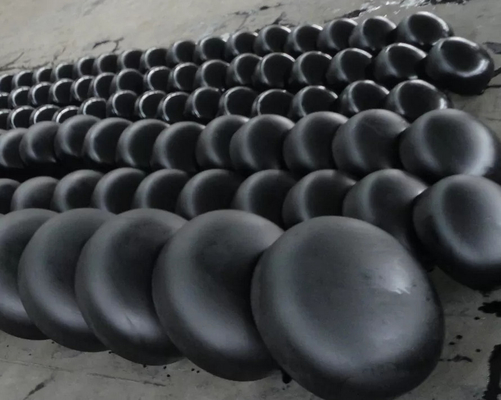 la vernice ha dipinto il nero senza cuciture 1/2» - 72inch del cappuccio del tubo del acciaio al carbonio di Hdg