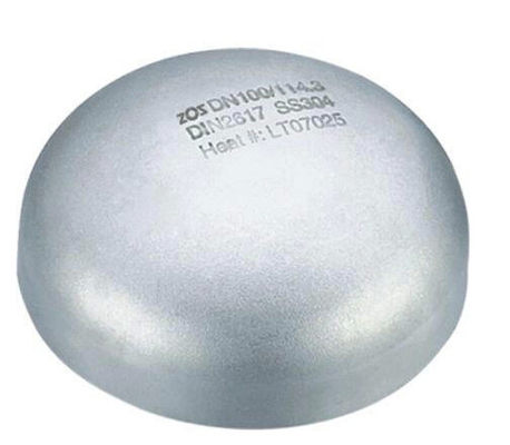 2mm-300mm 304 cappucci Buttweld di acciaio inossidabile per industria petrochimica