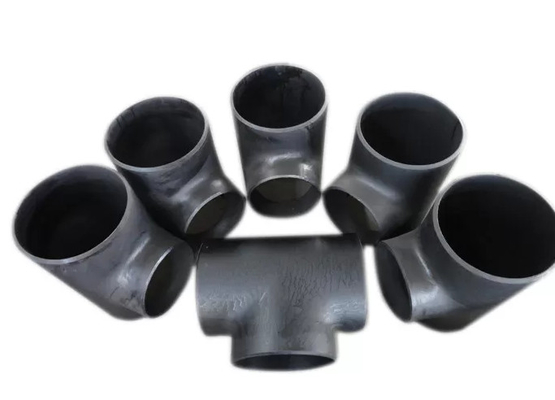 2mm- gli accessori per tubi saldati estremità di 60mm collocano sul tee gli oli nero senza cuciture 14&quot; 16&quot; 18&quot; della prova della ruggine
