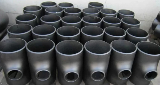 2mm- gli accessori per tubi saldati estremità di 60mm collocano sul tee gli oli nero senza cuciture 14&quot; 16&quot; 18&quot; della prova della ruggine