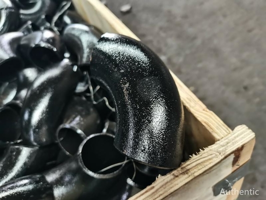 Gomito 45 di acciaio al carbonio gomito della saldatura testa a testa di 90 gradi per l'installazione della conduttura