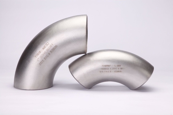 Il gomito della saldatura testa a testa di acciaio inossidabile di Astm A234 programma 40 Asme B16.9