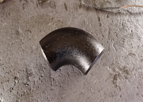Gli accessori per tubi della saldatura testa a testa di 45 gradi zincano il gomito placcato del tubo senza cuciture