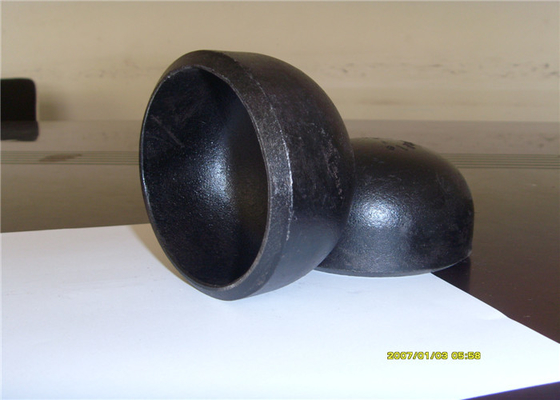 La pittura nera Q235 di JIS del gomito standard del acciaio al carbonio ha galvanizzato