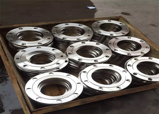 Lo slittamento della flangia DN10 del acciaio al carbonio dell'ANSI A105 sul fronte piano del piatto zinca rivestito