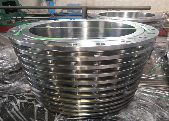 Lo slittamento della flangia DN10 del acciaio al carbonio dell'ANSI A105 sul fronte piano del piatto zinca rivestito