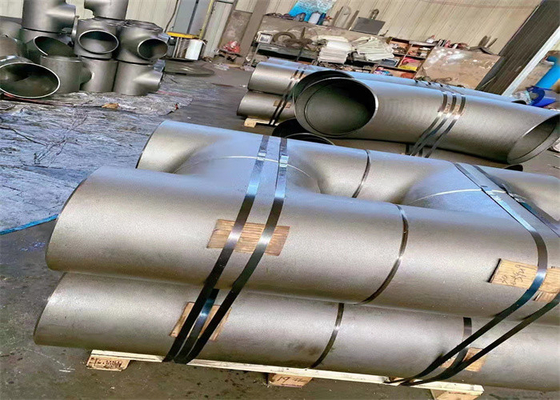 Saldatura testa a testa diritta di Astm A 234 Wpb del T di acciaio al carbonio di Asme B16.9 Sch40