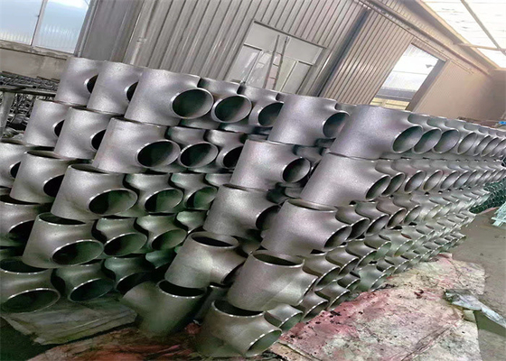 Saldatura testa a testa diritta di Astm A 234 Wpb del T di acciaio al carbonio di Asme B16.9 Sch40
