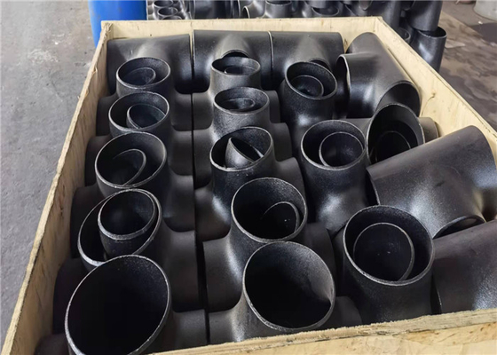 T di saldatura Astm A234 Sch80 Xs Xxh Sch160 di acciaio al carbonio DIN2605