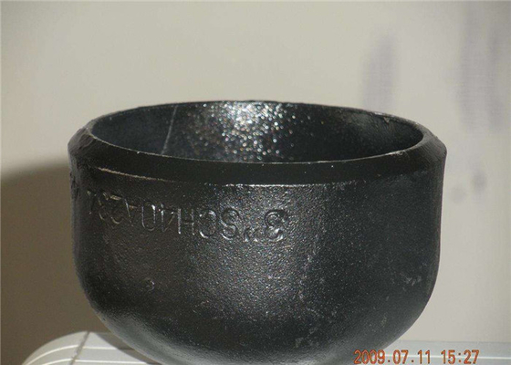 Cappuccio protettivo 30mm del tubo d'acciaio di Q195 Q215 60mm forgiati per la struttura della costruzione