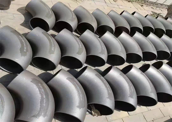 90 gradi hanno forgiato l'olio nero del gomito ASTM A860 WPHY 60 a 8 pollici d'acciaio galvanizzato