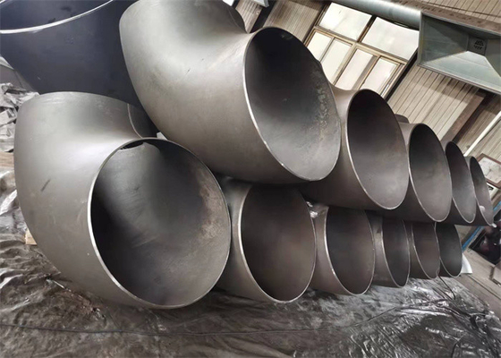 Ms 1.5D di STD gomito di lunghezza ASME ASTM A420 WPL6 del raggio da 90 gradi