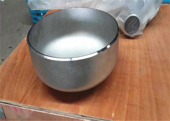 Cappuccio del tubo di acciaio inossidabile di SCH30 SCH40 che sabbia ANSI a 4 pollici