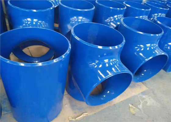 Accessori per tubi forgiati di acciaio inossidabile SCH5 JIS G3452 per industria petrolifera
