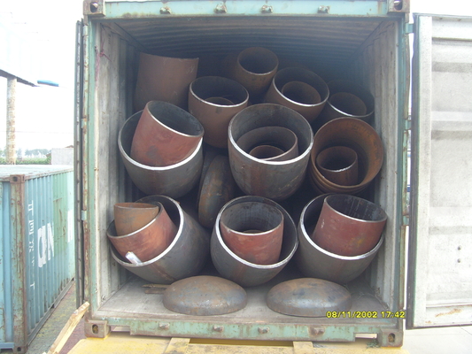 Accessori per tubi dell'acciaio legato della curvatura di tubo del gomito di acciaio al carbonio 16MN ASTM A234 WP5