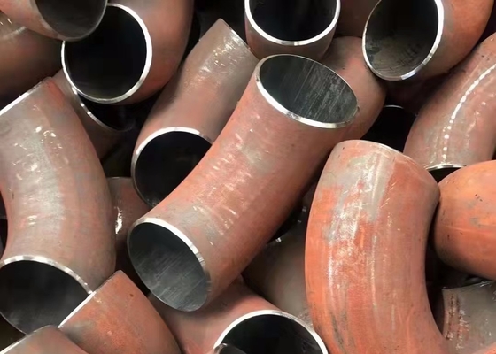 Raccordo per tubi senza saldatura a gomito in acciaio al carbonio Ped Api da 90 gradi St35.8